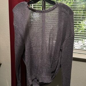 Forever21 backless sweater